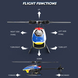 YU XIANG F120 RC Hubschrauber 2.4G 6CH Direktantrieb Brushless Modell