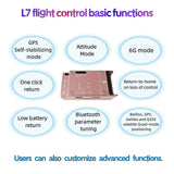 FLISHRC Agusta A109 500-Class 2.4G 6CH Scale RC Helicopter Model with L7 Flight Controller and 4-Mode Positioning GPS RTF