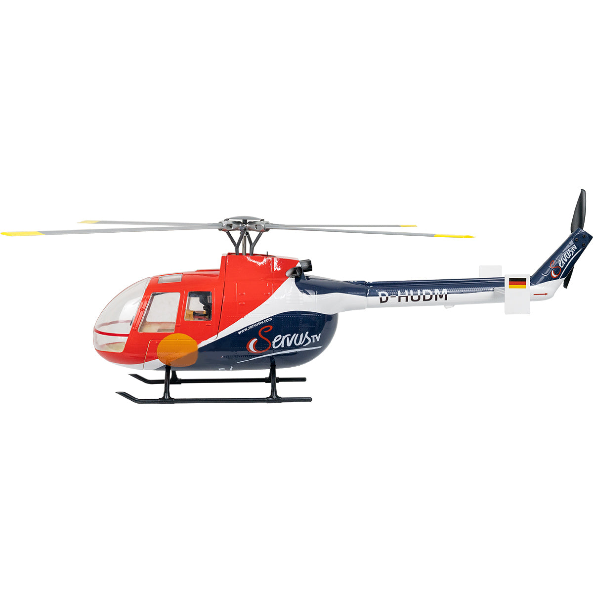 FLYWING BO105 470 Size 2.4G 6CH Military RC Helicopter - RAZORDON