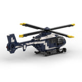 MOC-176643 European EC 135 Helicopter Military Assembly Toy Building Blocks Set - Razordon