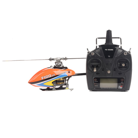 YU XIANG F180V2 RC Helicopter 2.4G 6CH Direct Drive Model