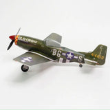 P-51 Mustang 2.4G RC Mini Five-Channel Multi-Protocol Fixed-Wing Aircraft Airplane Model with Motor