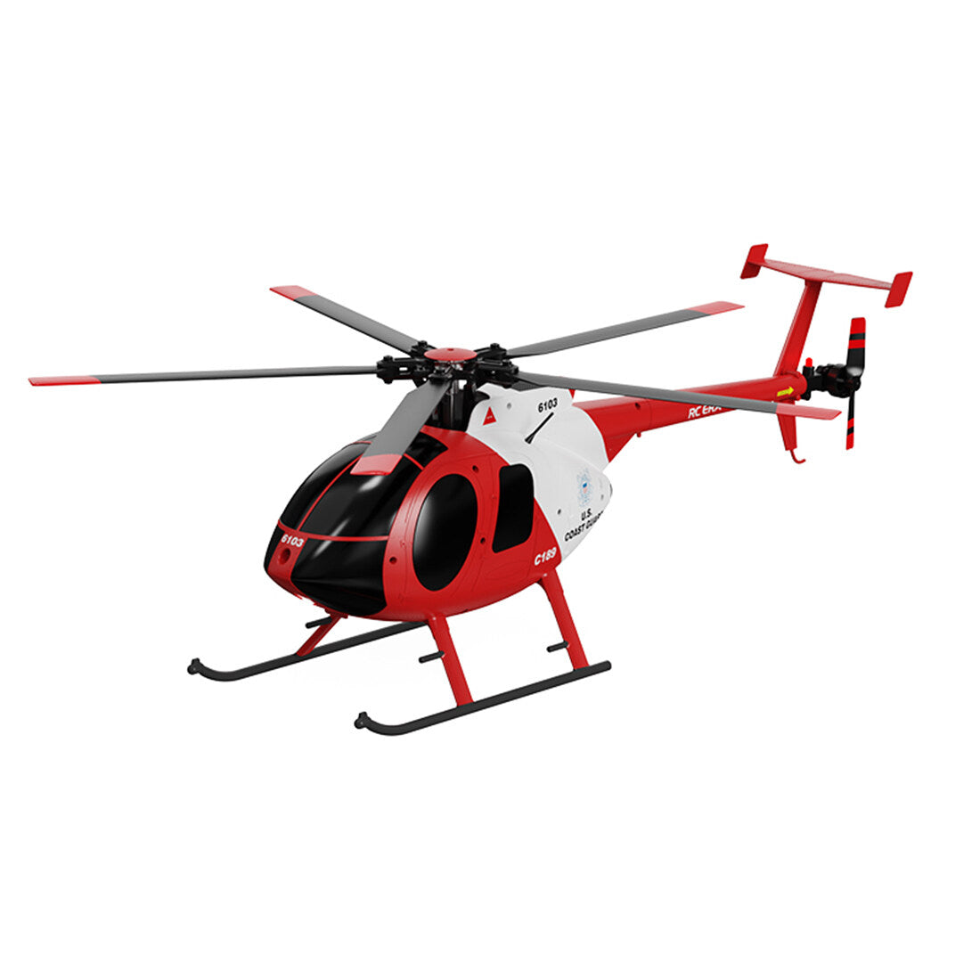 RC ERA MD500 C189 Helicopter Little Bird Aircraft Model 1/28 2.4G 4CH Single-Rotor Model