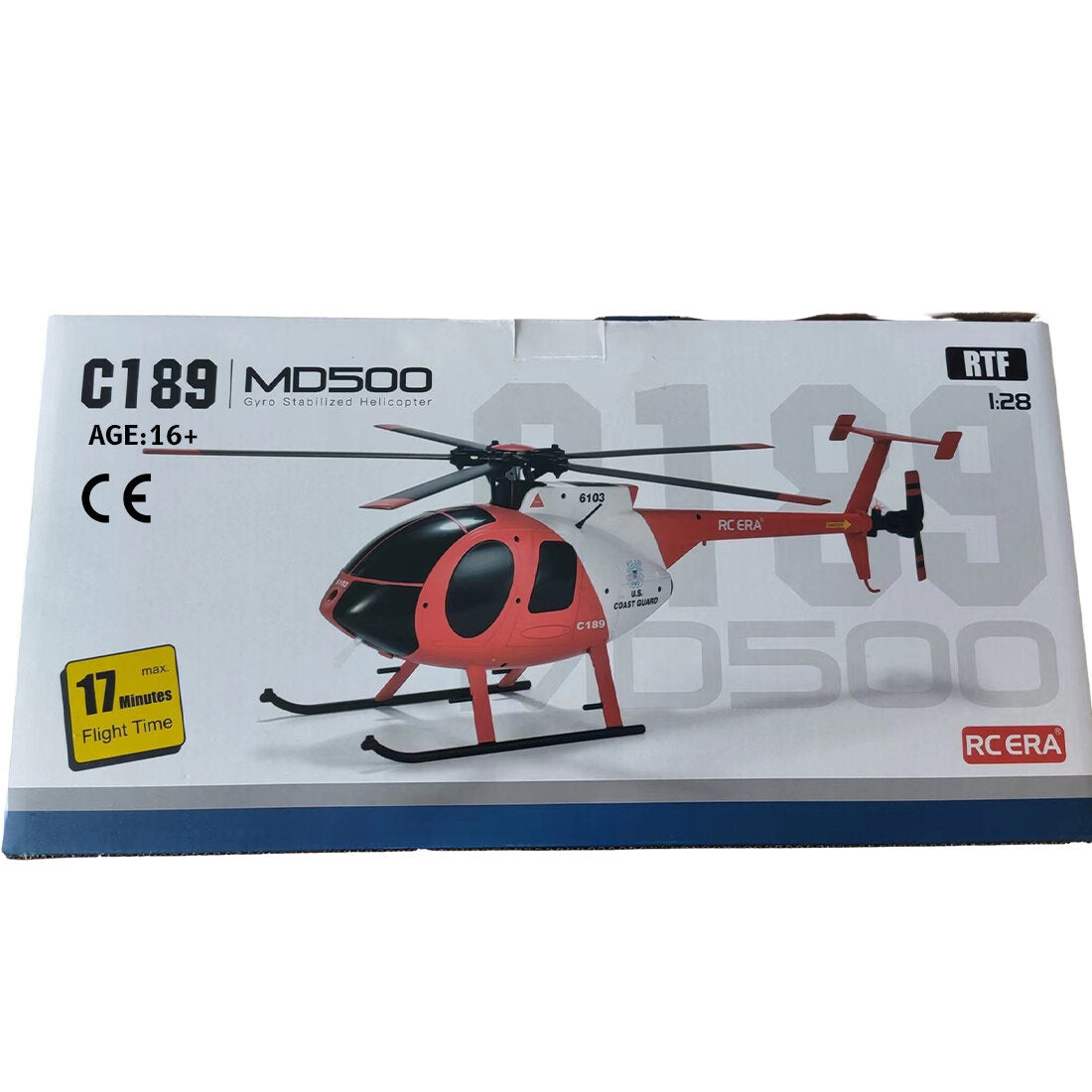 RC ERA MD500 C189 Helicopter Little Bird Aircraft Model 1/28 2.4G 4CH Single-Rotor Model