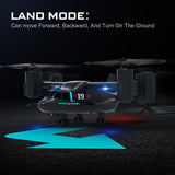 LMRC V-22 2.4G 6CH Land/Air Dual-Mode Scale RC Helicopter Model with Optical Flow Positioning, Altitude Hold RTF - RAZORDON