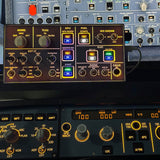 Rowsfire A102 A35X/A32X mini Light OVERHEAD Panel - RAZORDON