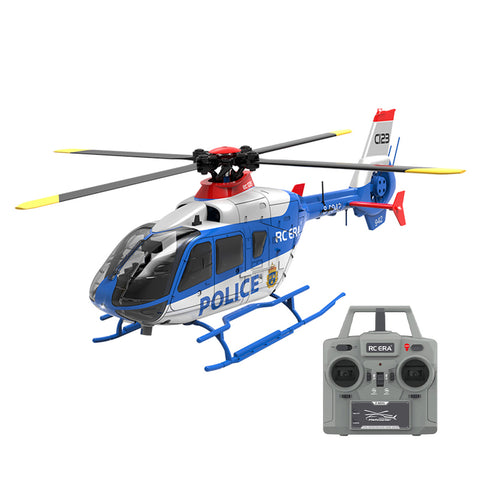 C123 1/36 Scale EC135 Helicopter 2.4G 6CH Single-Rotor Gyroscopic Flying Aircraft Model-razordon