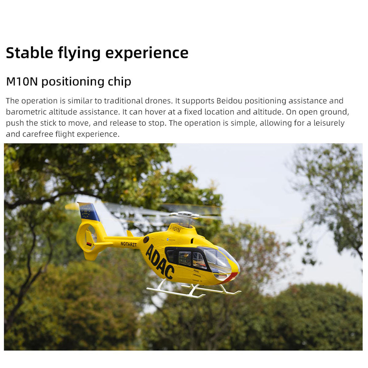 FLYWING EC135 GPS Helicopter - Razordon