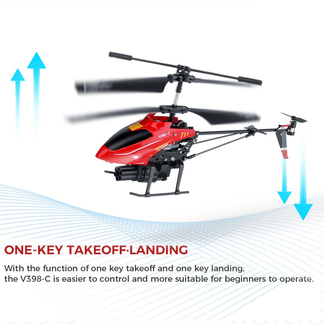 WL V398-C Missile Aircraft RC Helicopter - Razordon